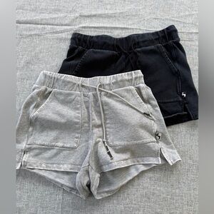 JoyLab Black and Gray Athletic Shorts Bundle